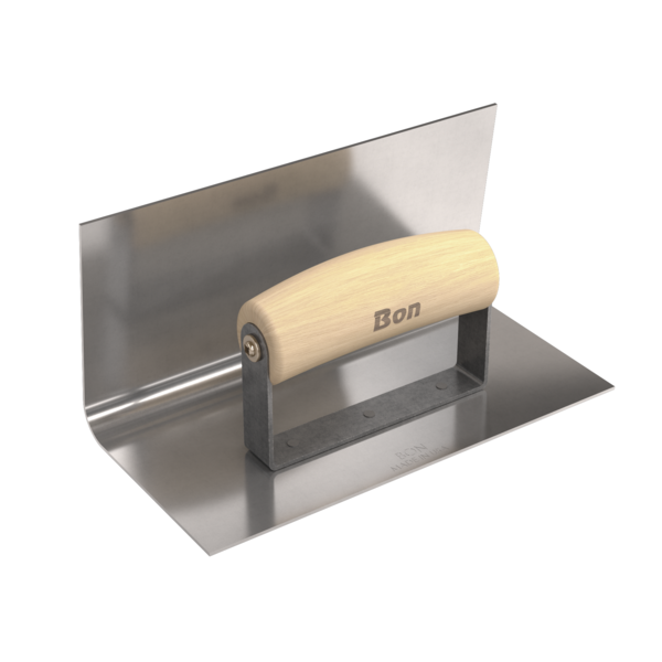 Bon Tool Step Tool, Inside 8" X 4", 1/2" Radius 4" Lip Wood Handle 12-410